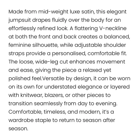 NWT Jaki NWT JAKI London Audrey Satin Jumpsuit | Leopard - Picture 5 of 7